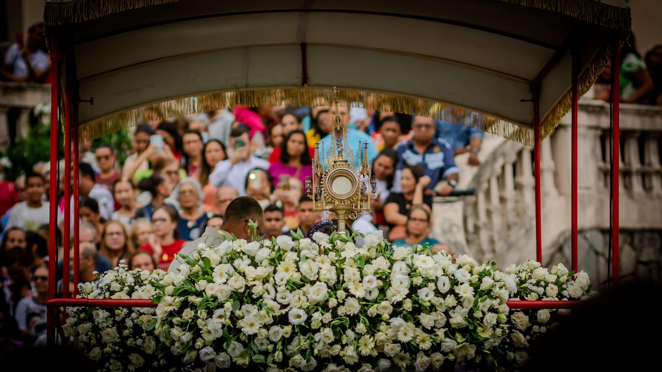 Celebração de Corpus Christi em Maceió, em 2024. Foto: Carlos Wilker. 
