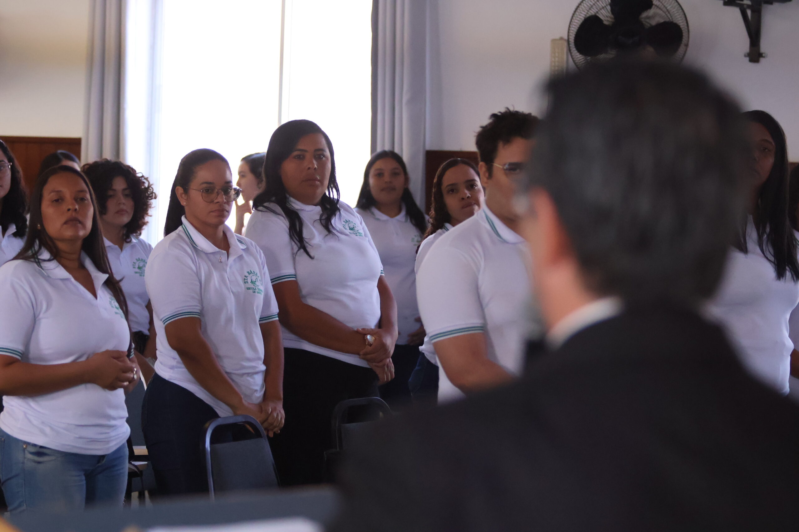 Abertura do curso de formação para técnico de enfermagem. Foto: Carlos Roberto. 
