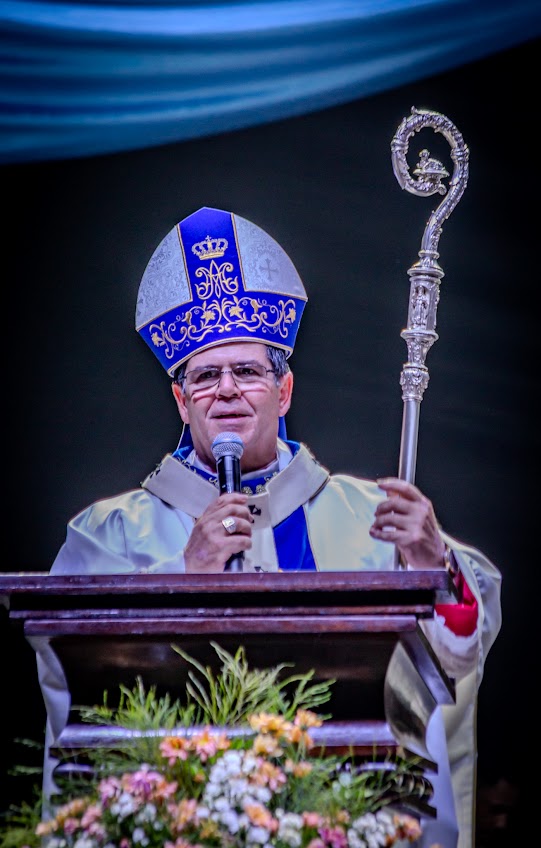 Celebração Eucarística de encerramento da festa da Padroeira de Maceió, Nossa Senhora dos Prazeres. Foto: Carlos Wilker.