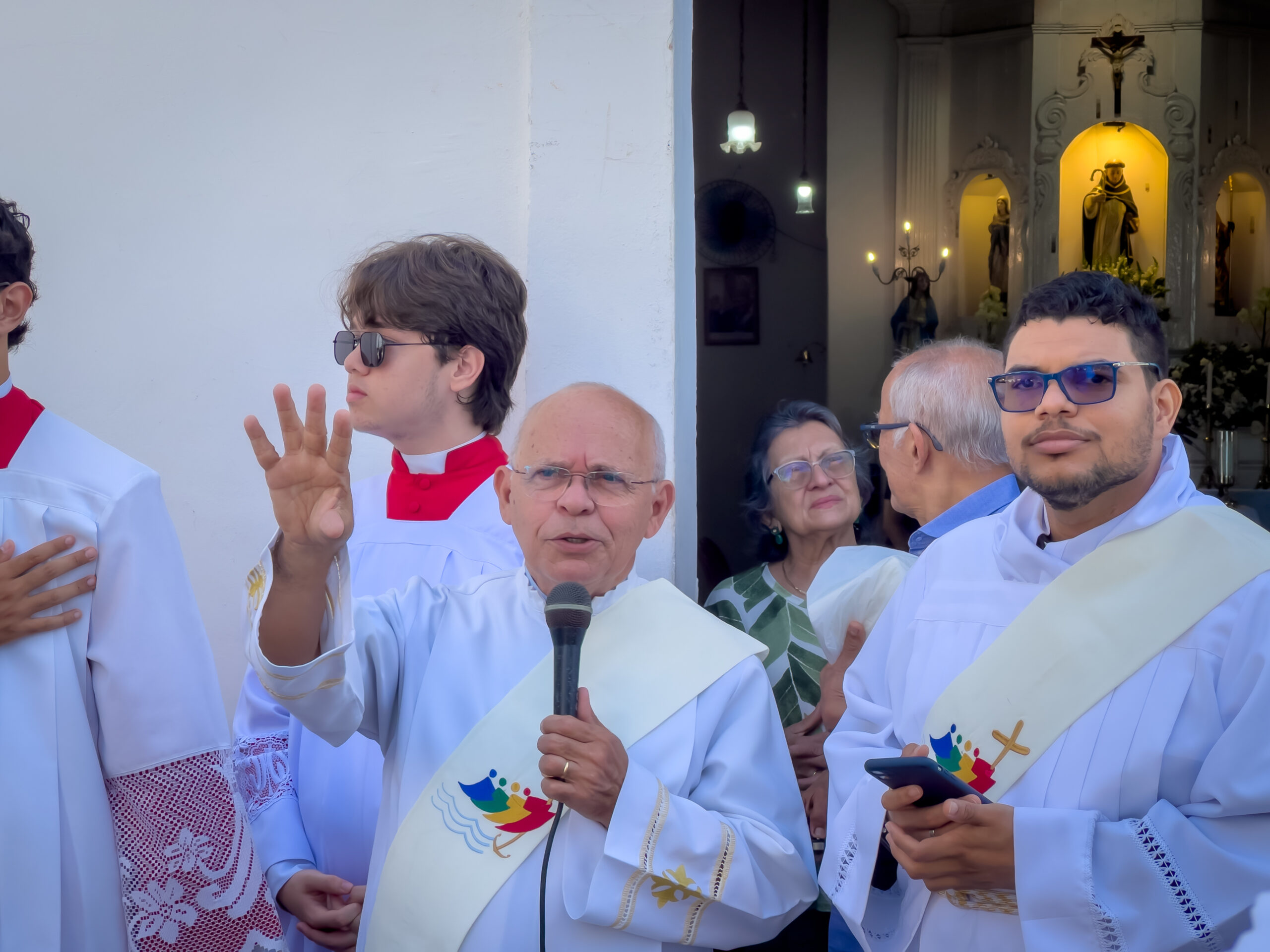 Diácono Paulo Gomes. Foto: Sávio Gabriel