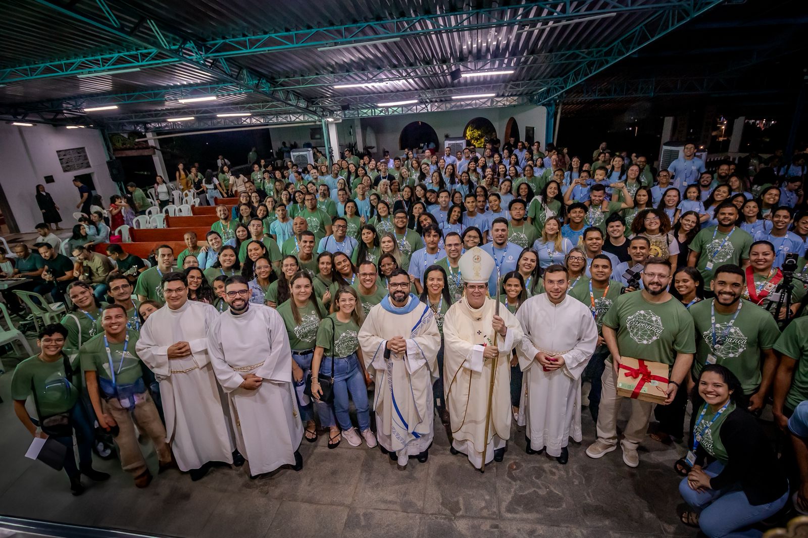 Mais de 500 pessoas participaram do Jubileu da Comunicação. Foto: Carlos Wilker.