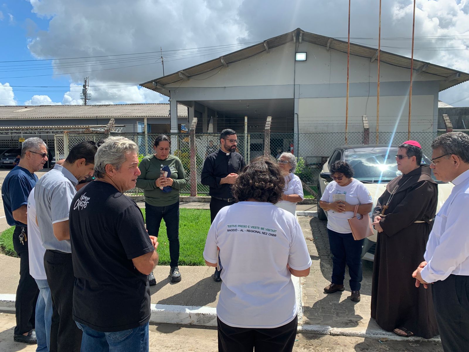 Jubileu dos Reclusos no Complexo Prisional em Maceió. Foto: Mariane Rodrigues.