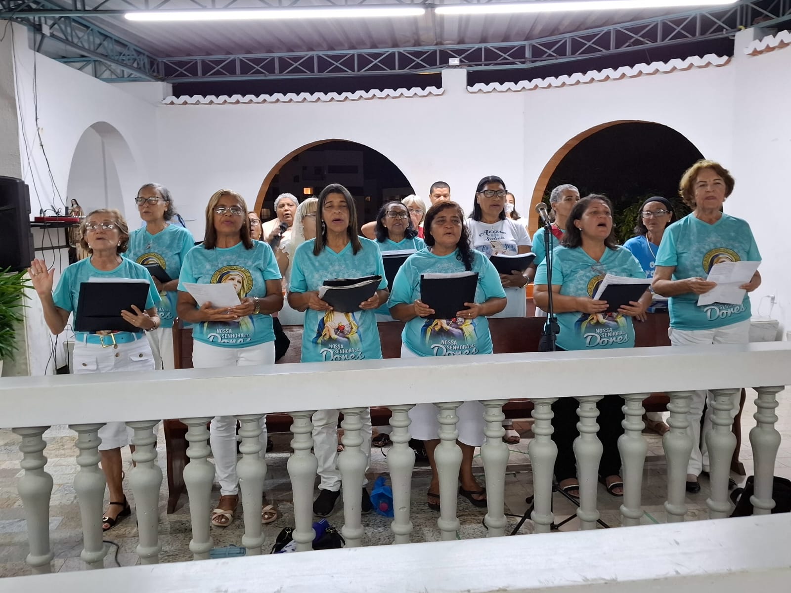 Setenário de Nossa Senhora Virgem dos Pobres. Foto: Rose Lino/ Pascom Arquidiocesana.
