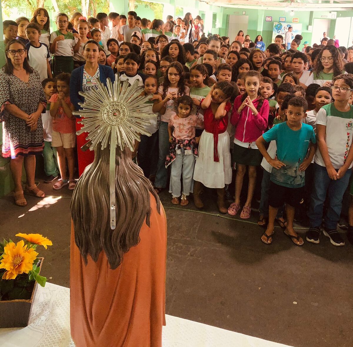 As celebrações tiveram início no dia 1º de julho, com a tradicional peregrinação da imagem da santa. Foto: Pascom União dos Palmares. 