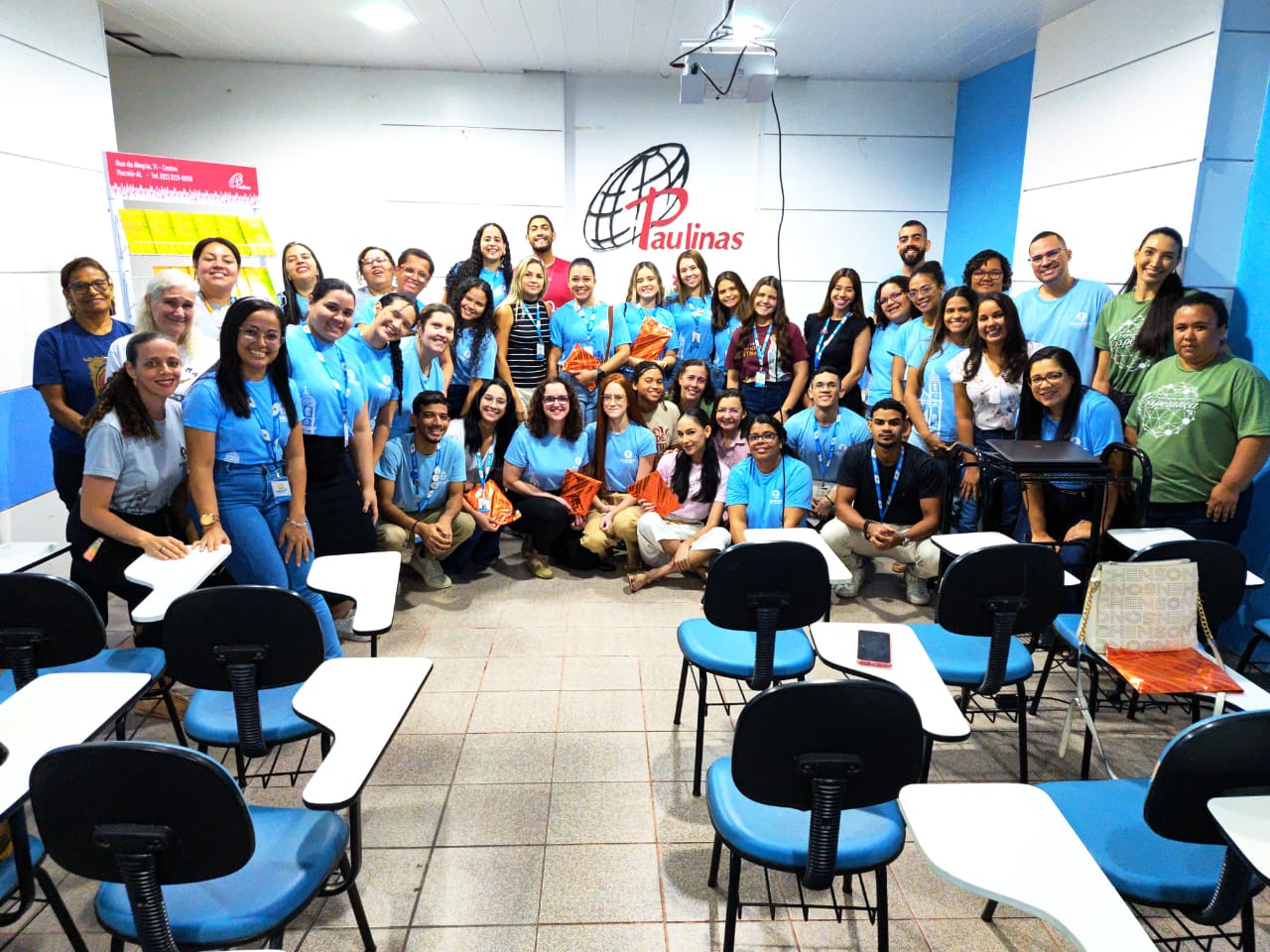 Pascom Arquidiocesana promoveu momento de formação na Livraria Paulinas.