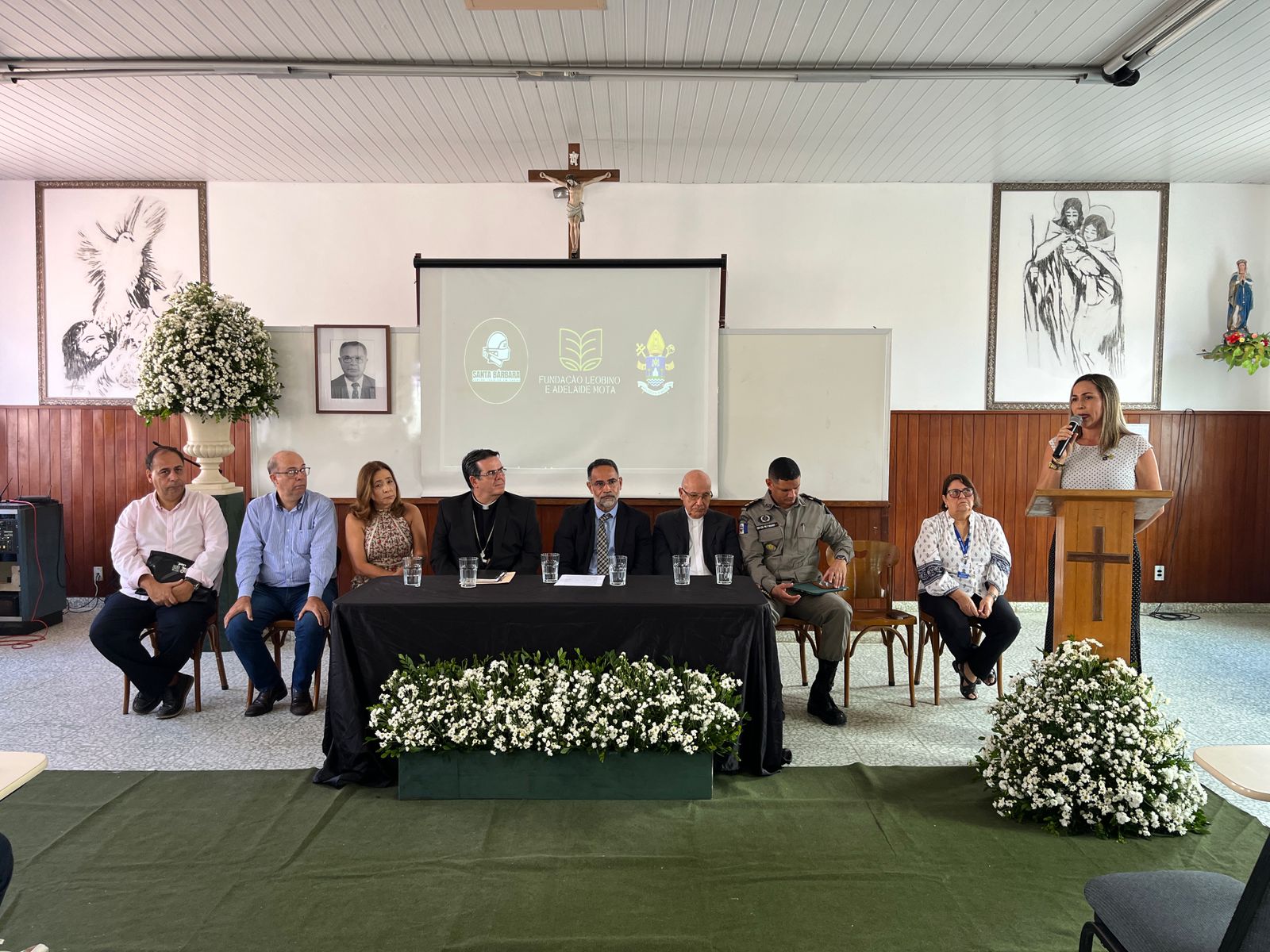 Abertura do curso de formação para técnico de enfermagem. Foto: Carlos Roberto. 