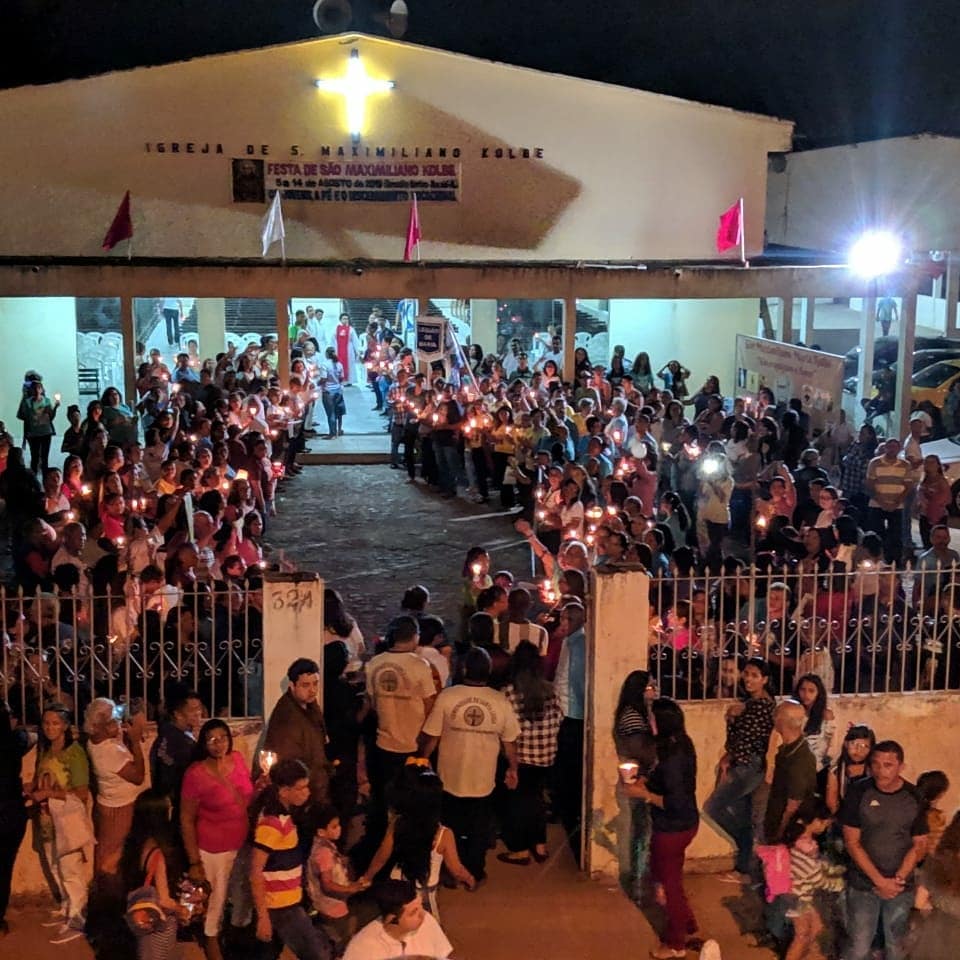 Novena e procissão marcam festa de São Maximiliano Kolbe em Maceió. Pascom.