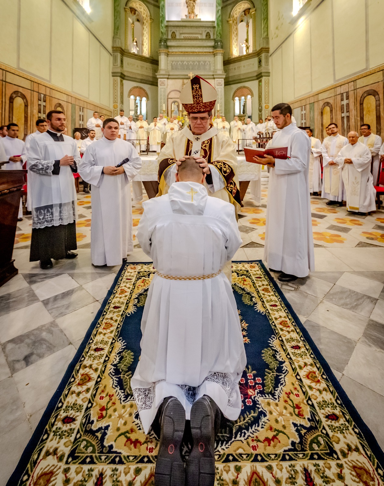 Ordenação diaconal de Allan Themístocles Galdino Ferreira. Foto: Carlos Wilker.