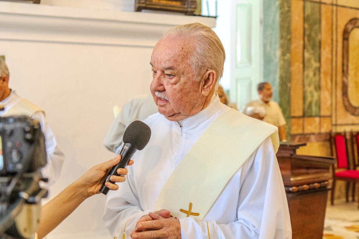 Diácono Inaldo Pita. Foto: Rogério Teófilo Lins.