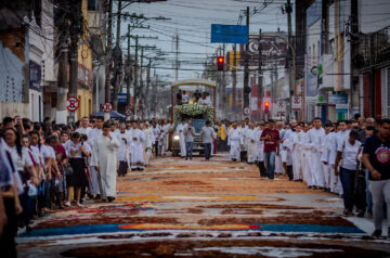 Celebração de Corpus Christi em Maceió, em 2024. Foto: Carlos Wilker.