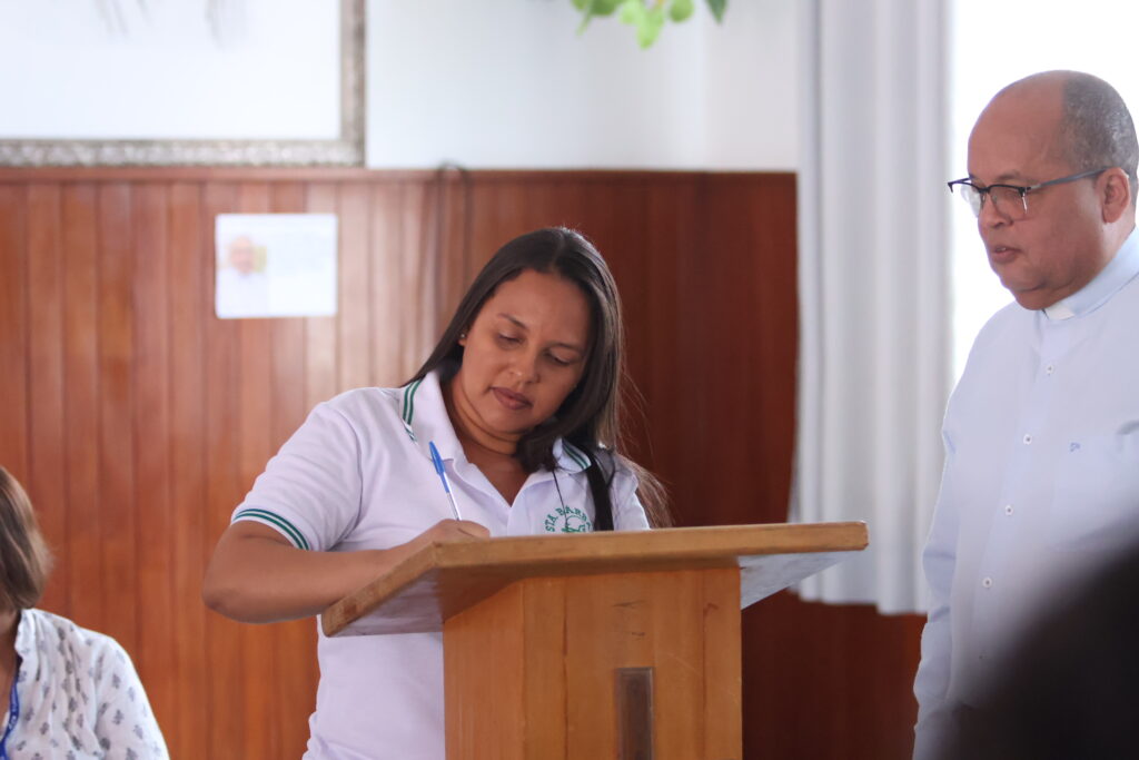 Abertura do curso de formação para técnico de enfermagem. Foto: Carlos Roberto.