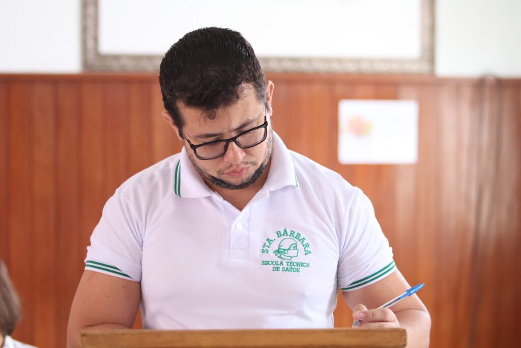Abertura do curso de formação para técnico de enfermagem. Foto: Carlos Roberto.