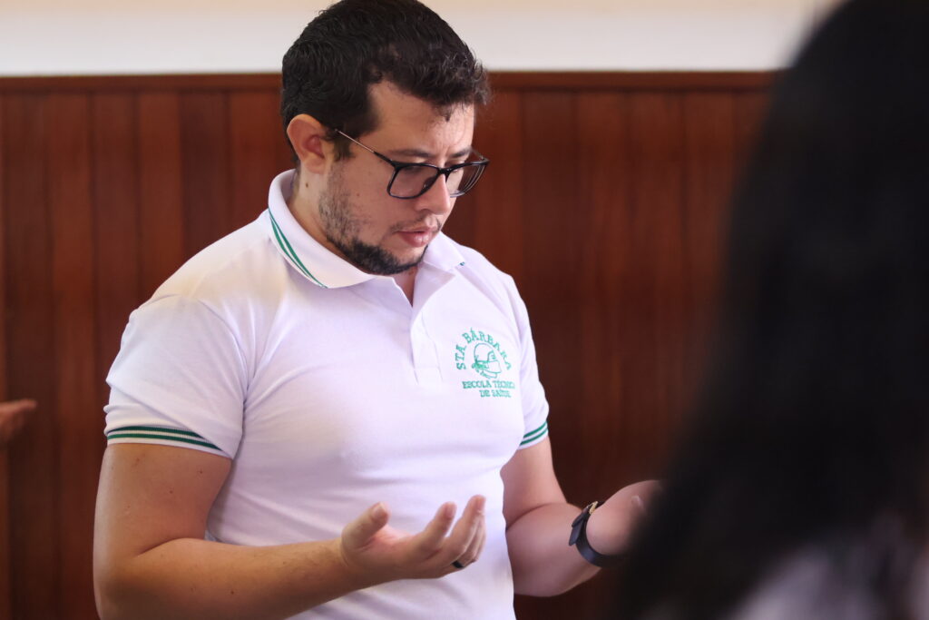 Abertura do curso de formação para técnico de enfermagem. Foto: Carlos Roberto.