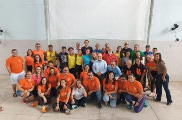 Lançamento da 10ª Edição da Corrida e Caminhada de Santa Terezinha. Foto: Rozália Rijo / Pascom Santa Terezinha.