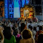 Celebração Eucarística de encerramento da festa da Padroeira de Maceió, Nossa Senhora dos Prazeres. Foto: Carlos Wilker.