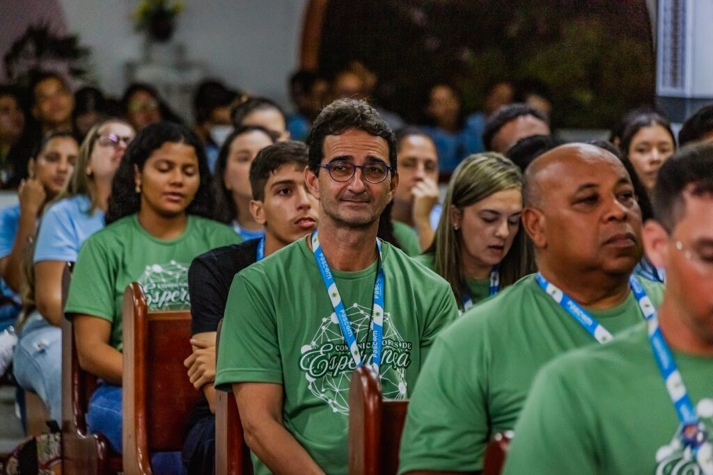 Mais de 500 pessoas participaram do Jubileu da Comunicação. Foto: Carlos Wilker.