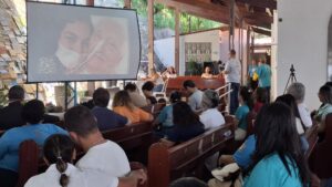 Jubileu da Saúde levou profissionais da saúde ao Santuário Virgem dos Pobres. Foto: Pascom Arquidiocesana.