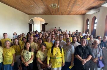 Arquidiocese de Maceió promove encontro de espiritualidade com leigos e leigas e conduzido pelo arcebispo Dom Beto Breis. Foto: Mariane Rodrigues.