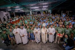 Mais de 500 pessoas participaram do Jubileu da Comunicação. Foto: Carlos Wilker.