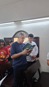 O encontro contou com a presença das ramificações do movimento na Arquidiocese de Maceió: Campanha da Mãe Peregrina, Liga de Mães de Schoenstatt e Apostolado do Terço dos Homens Mãe Rainha. Fotos: Suzana Lima.