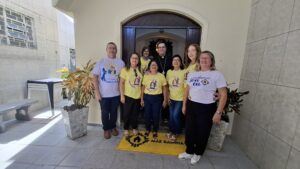O encontro contou com a presença das ramificações do movimento na Arquidiocese de Maceió: Campanha da Mãe Peregrina, Liga de Mães de Schoenstatt e Apostolado do Terço dos Homens Mãe Rainha. Fotos: Suzana Lima.