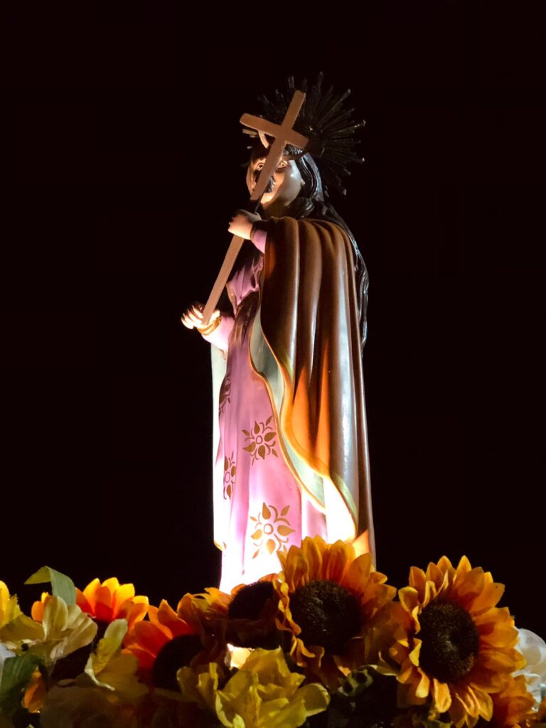 As celebrações tiveram início no dia 1º de julho, com a tradicional peregrinação da imagem da santa. Foto: Pascom União dos Palmares.