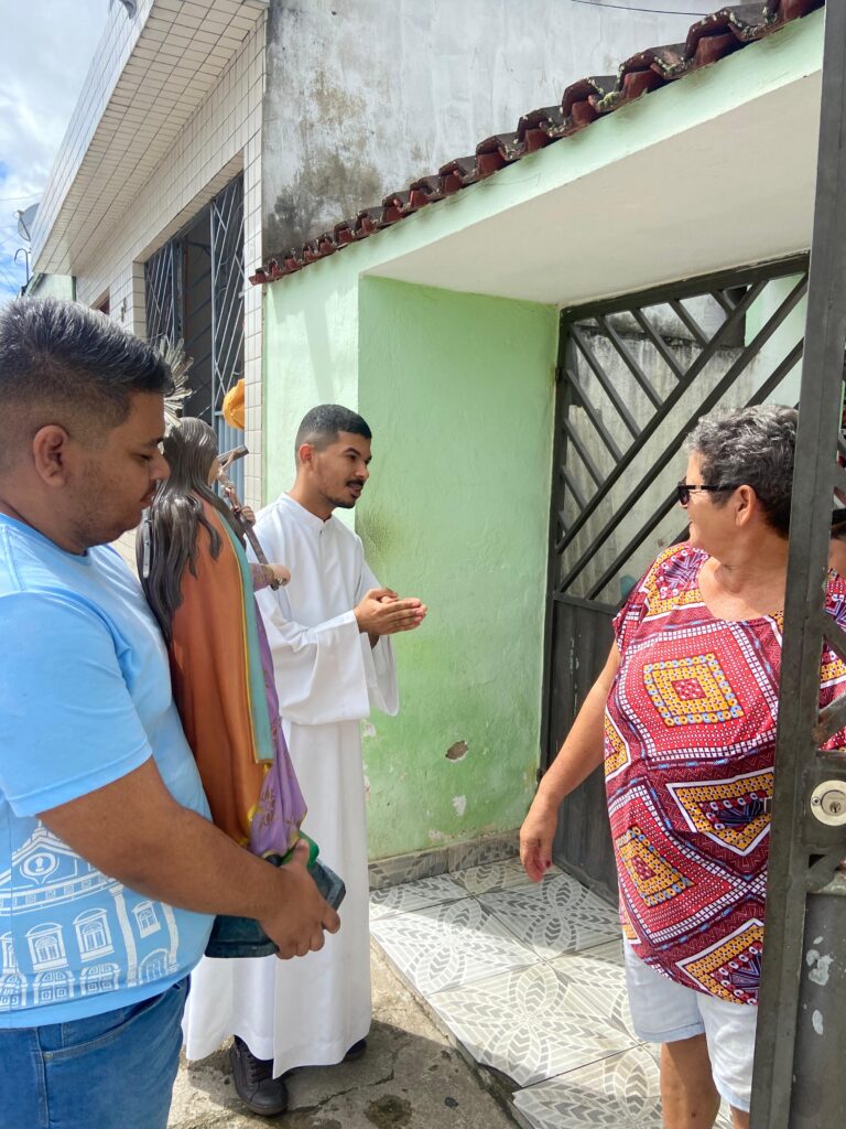 As celebrações tiveram início no dia 1º de julho, com a tradicional peregrinação da imagem da santa. Foto: Pascom União dos Palmares.